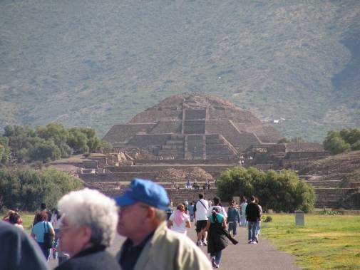 Site de Teotihuacan.